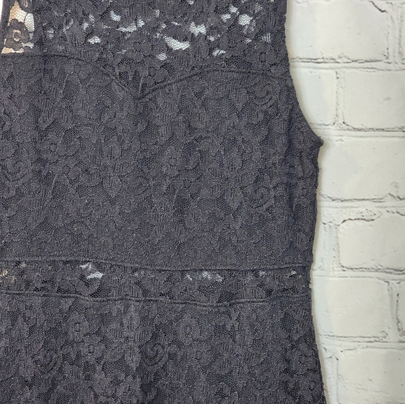 Garage black lace dress size M - Picture 2 of 5